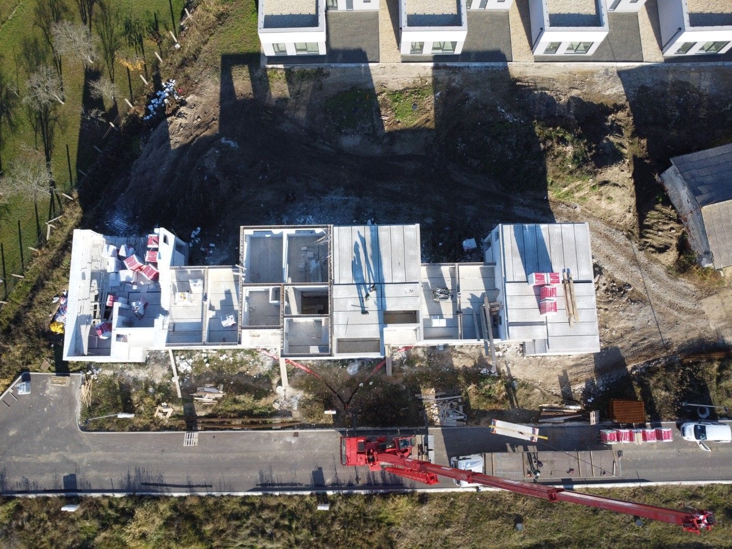 Radová zástavba Trnava pri Laborci — stropné panely SP200, foto 2