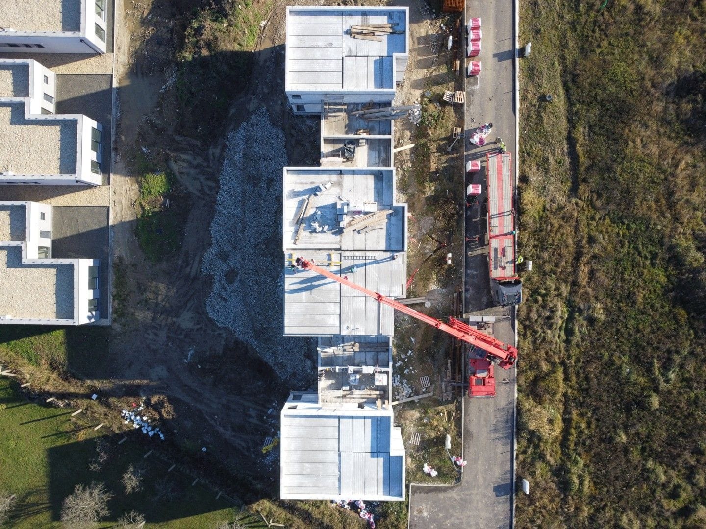 Radová zástavba Trnava pri Laborci — stropné panely SP200, foto 4