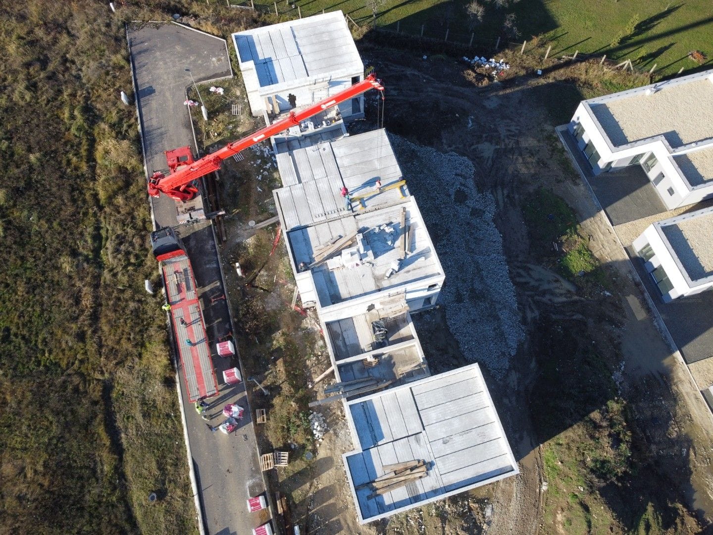 Radová zástavba Trnava pri Laborci — stropné panely SP200, foto 5