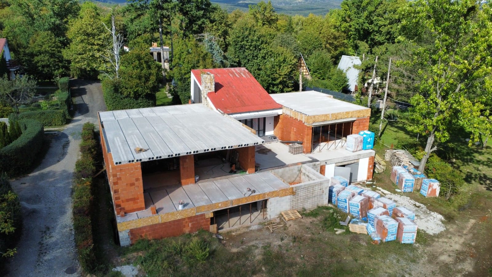 Rodinný dom Zemplínska šírava — panely SP200 a terasa s vyložením 2,5 m, foto 5
